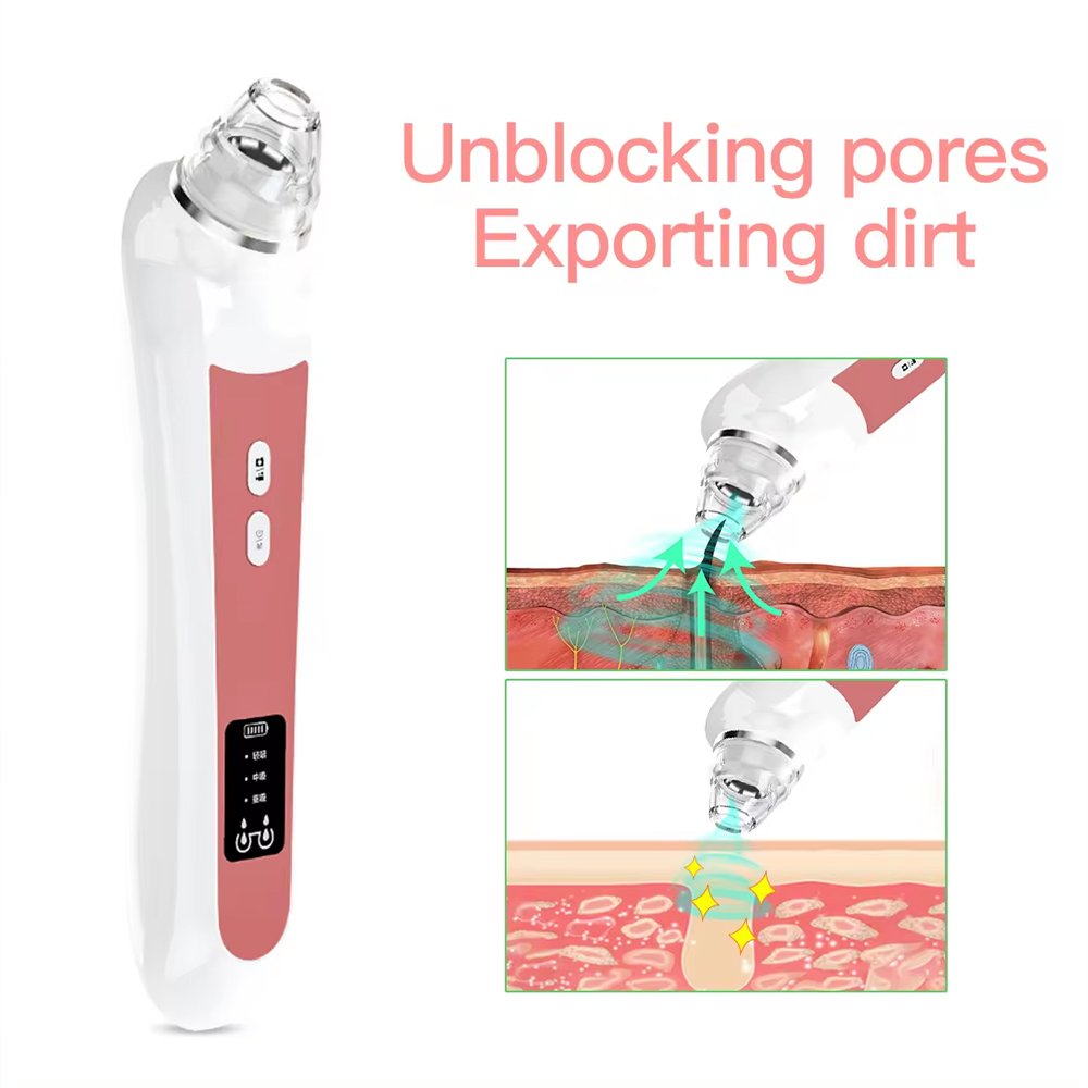 6 Heads Pore Cleaner Blackhead - Nasal Aspirator recension och pris