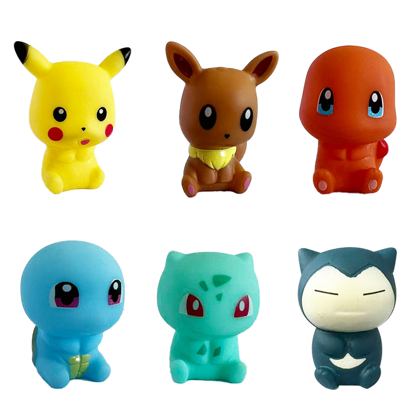 6Pcs Pokemon Bath Toys Pikachu - Baby Products Useful recension och pris