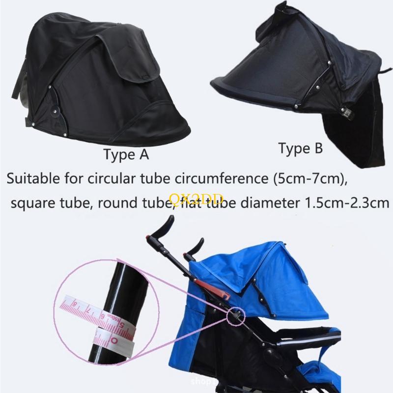 QX2D Sun Protective Strollers  - Stroller Rain Cover recension och pris