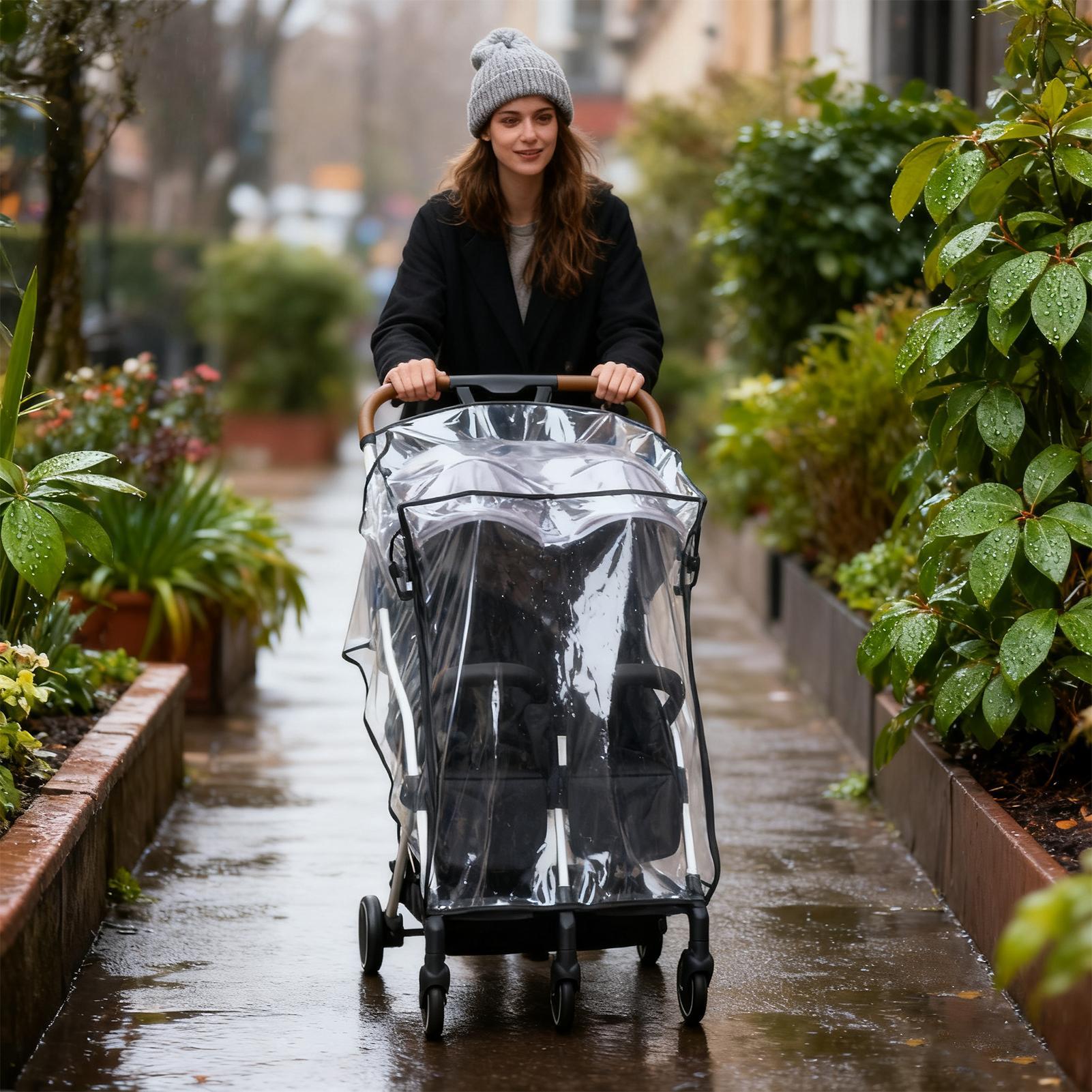 Baby Stroller Rain Cover Windp - Stroller Rain Cover recension och pris