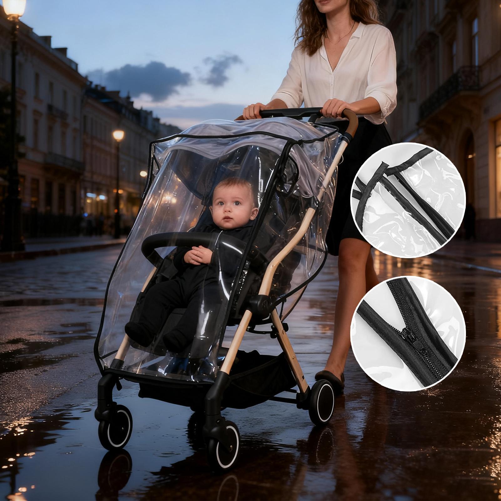 Baby Stroller Rain Cover Windp - Stroller Rain Cover recension och pris