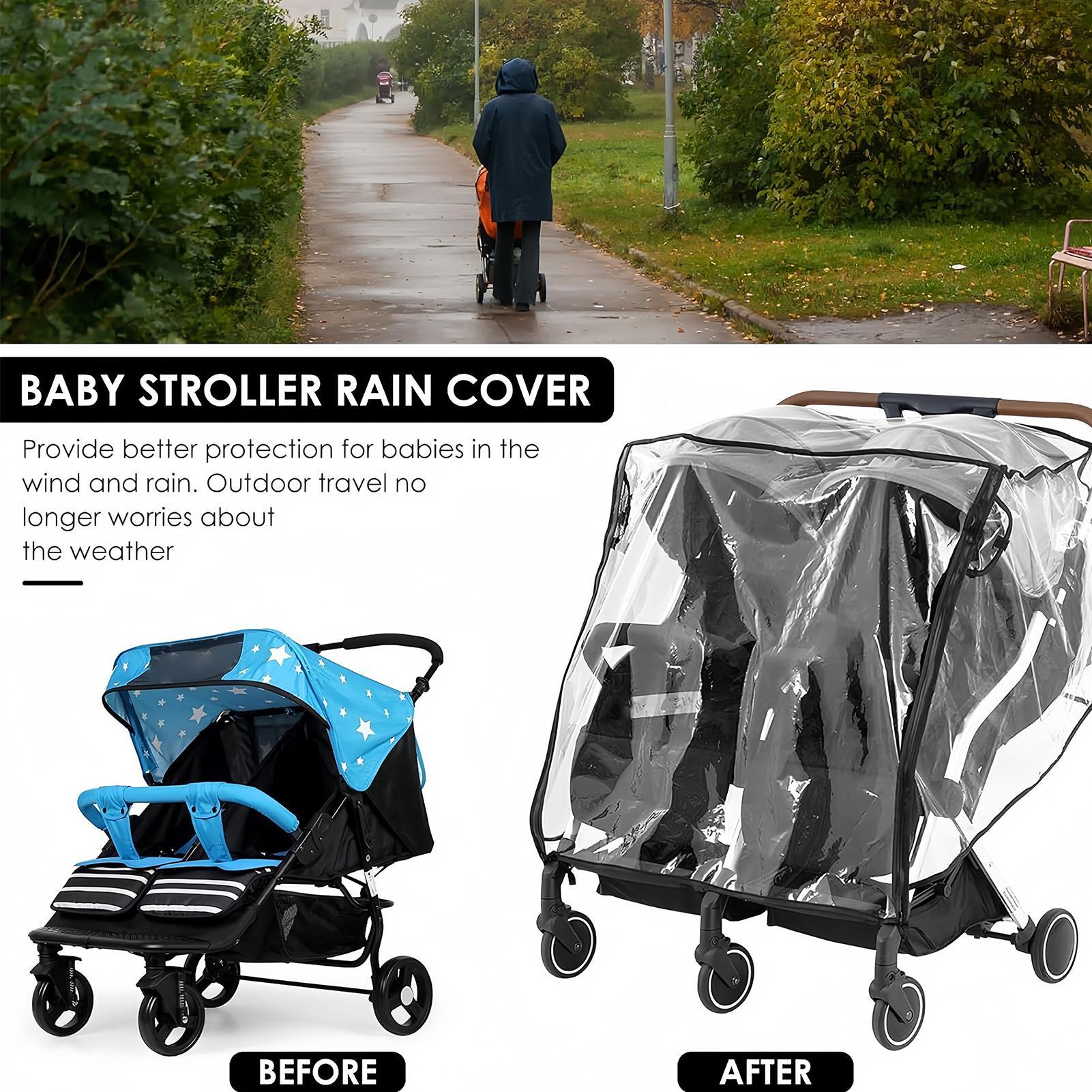 Baby Stroller Rain Cover Windp - Stroller Rain Cover recension och pris