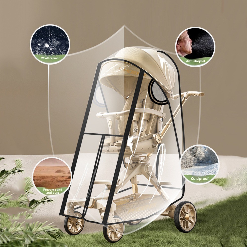 Transparent Baby Strollers Rai - Stroller Rain Cover recension och pris