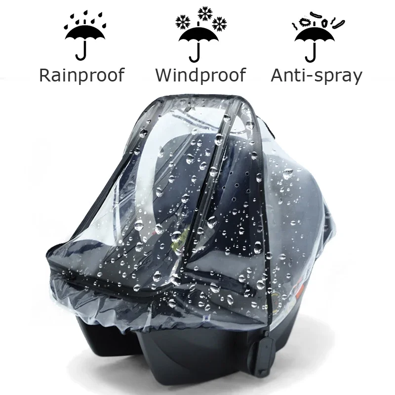 Baby Cart Basket Rain Cover Wi - Stroller Rain Cover recension och pris