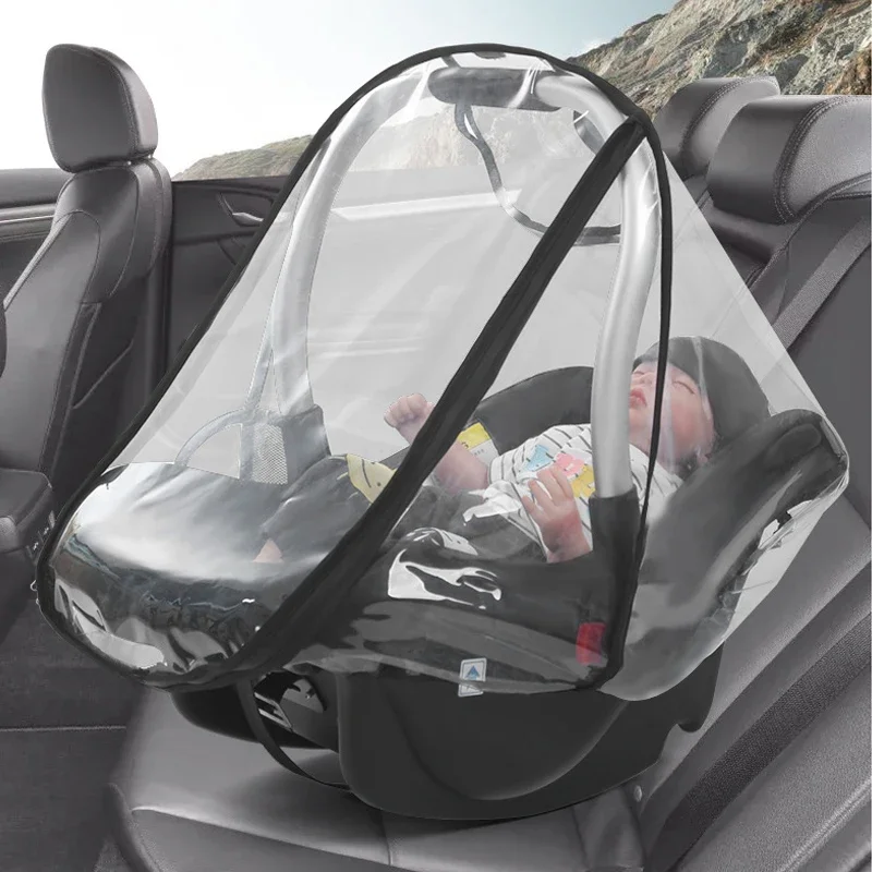 Baby Cart Basket Rain Cover Wi - Stroller Rain Cover recension och pris