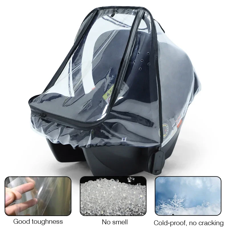 Baby Cart Basket Rain Cover Wi - Stroller Rain Cover recension och pris