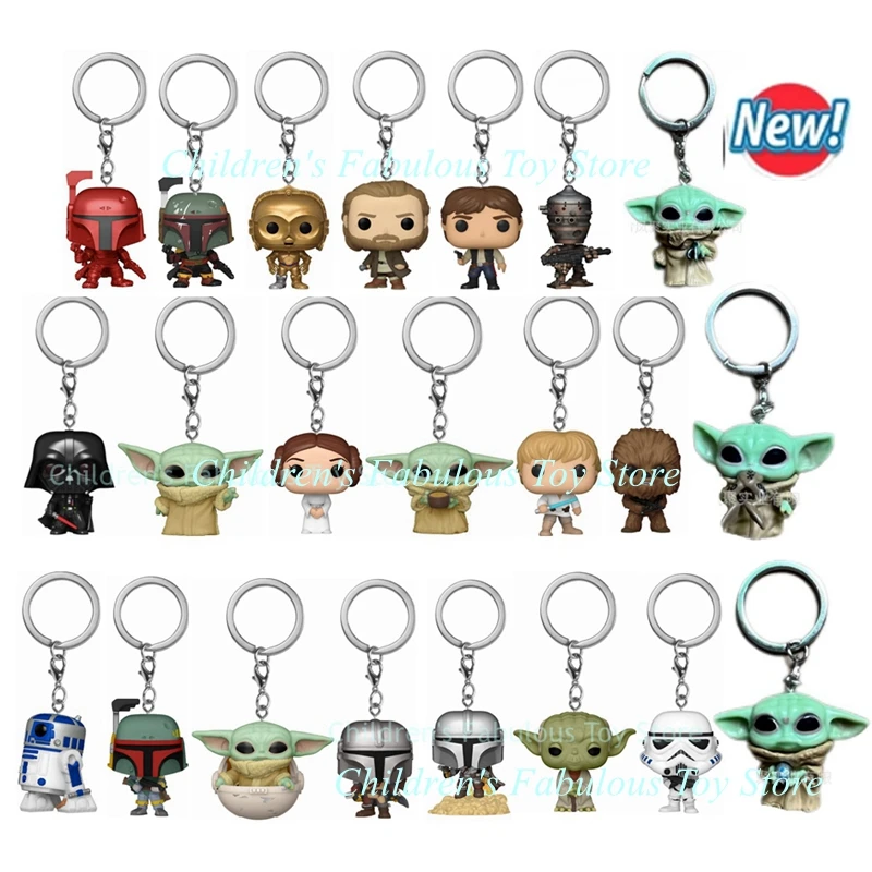 29 styles FUNKO Keychains Star - Baby Yoda Products recension och pris