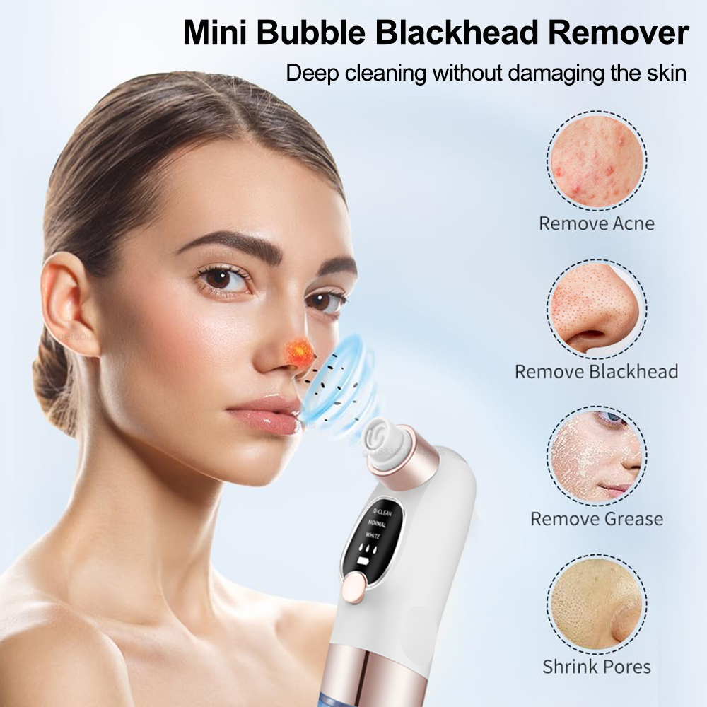 Blackhead Remover Electric Bla - Nasal Aspirator recension och pris