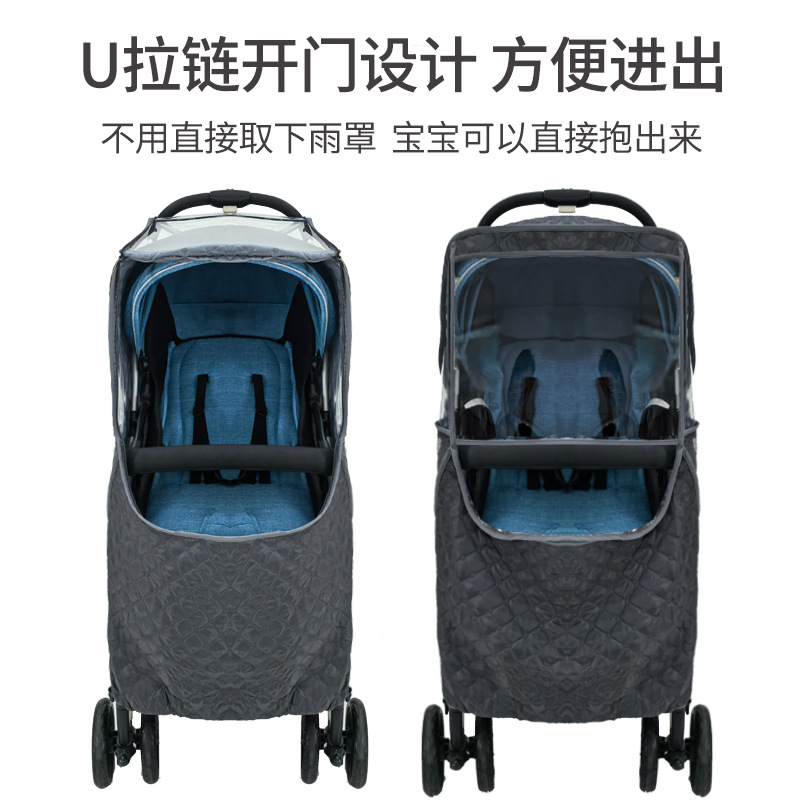 Rain Cover Baby Carriage Winds - Stroller Rain Cover recension och pris