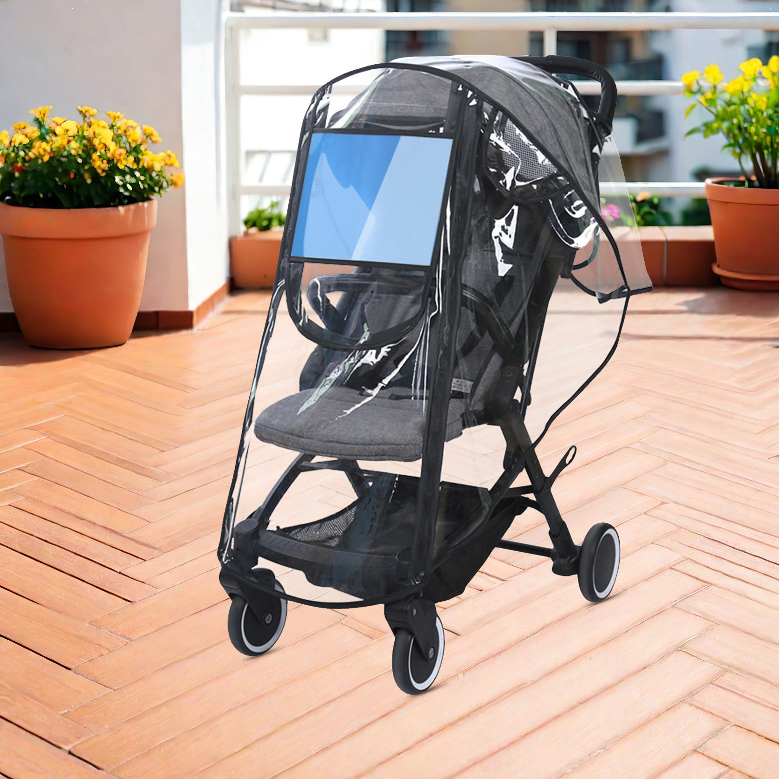 Clear Waterproof Stroller Rain - Stroller Rain Cover recension och pris