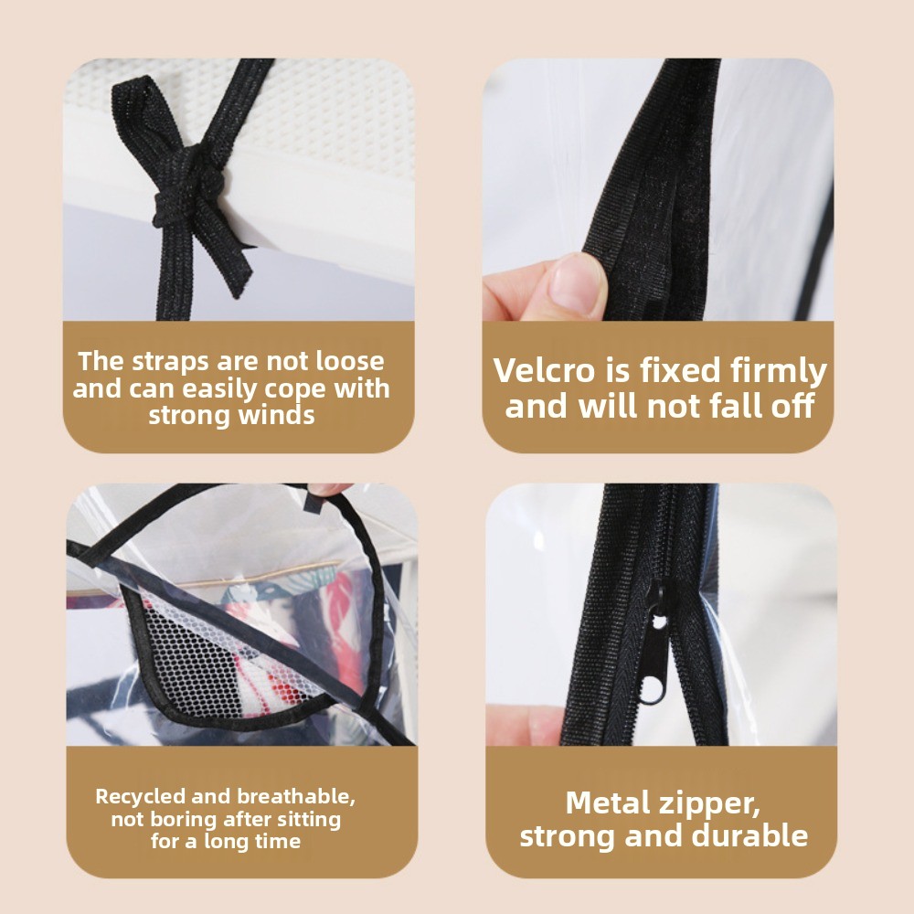 Transparent Baby Strollers Rai - Stroller Rain Cover recension och pris
