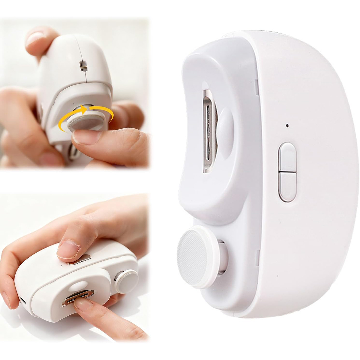 Electric Nail Trimmer with Lig - Baby Nail Trimmer Electric recension och pris