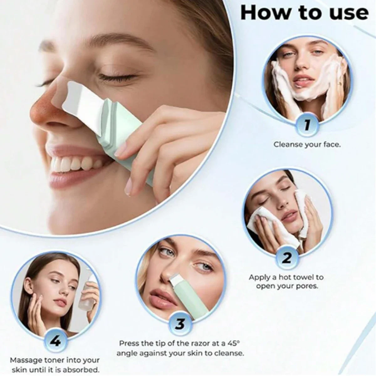 Blackhead and Whitehead Remova - Nasal Aspirator recension och pris