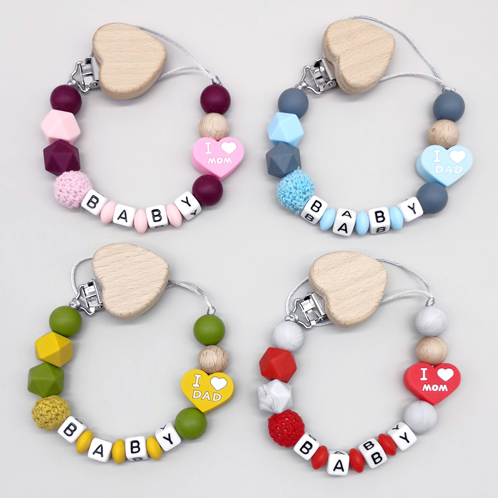 Customizable Personalized Name - Baby Pacifier Clip recension och pris