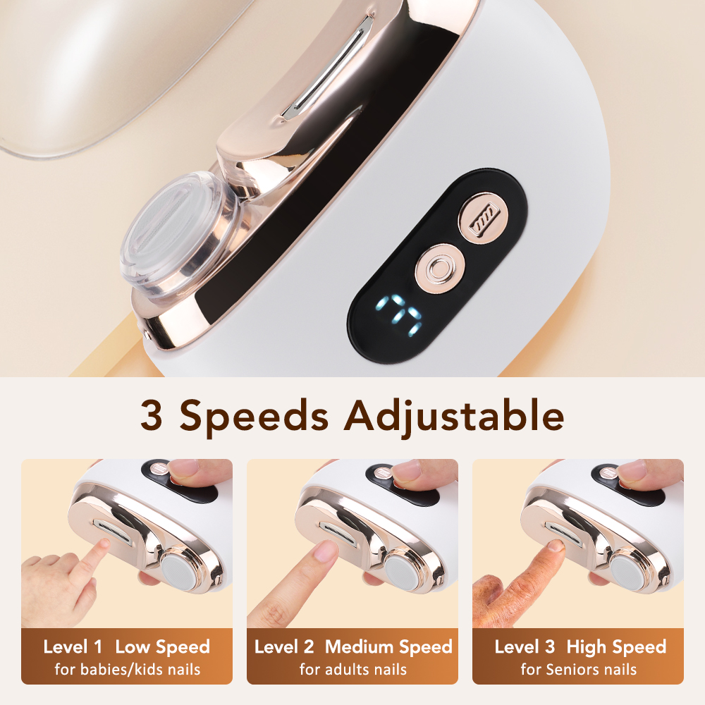 Automatic Electric Nail Clippe - Baby Nail Trimmer Electric recension och pris