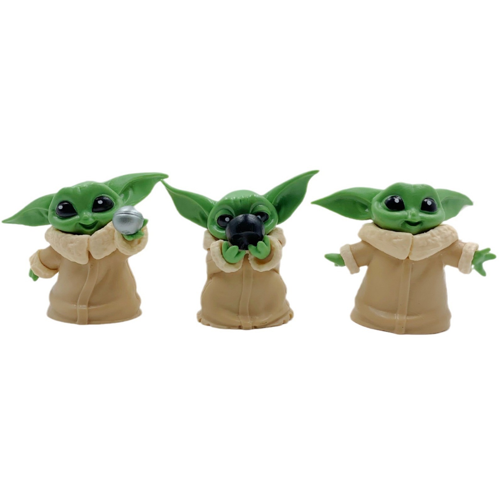 6PCS Star Wars 4-6cm ToyS Mast - Baby Yoda Products recension och pris