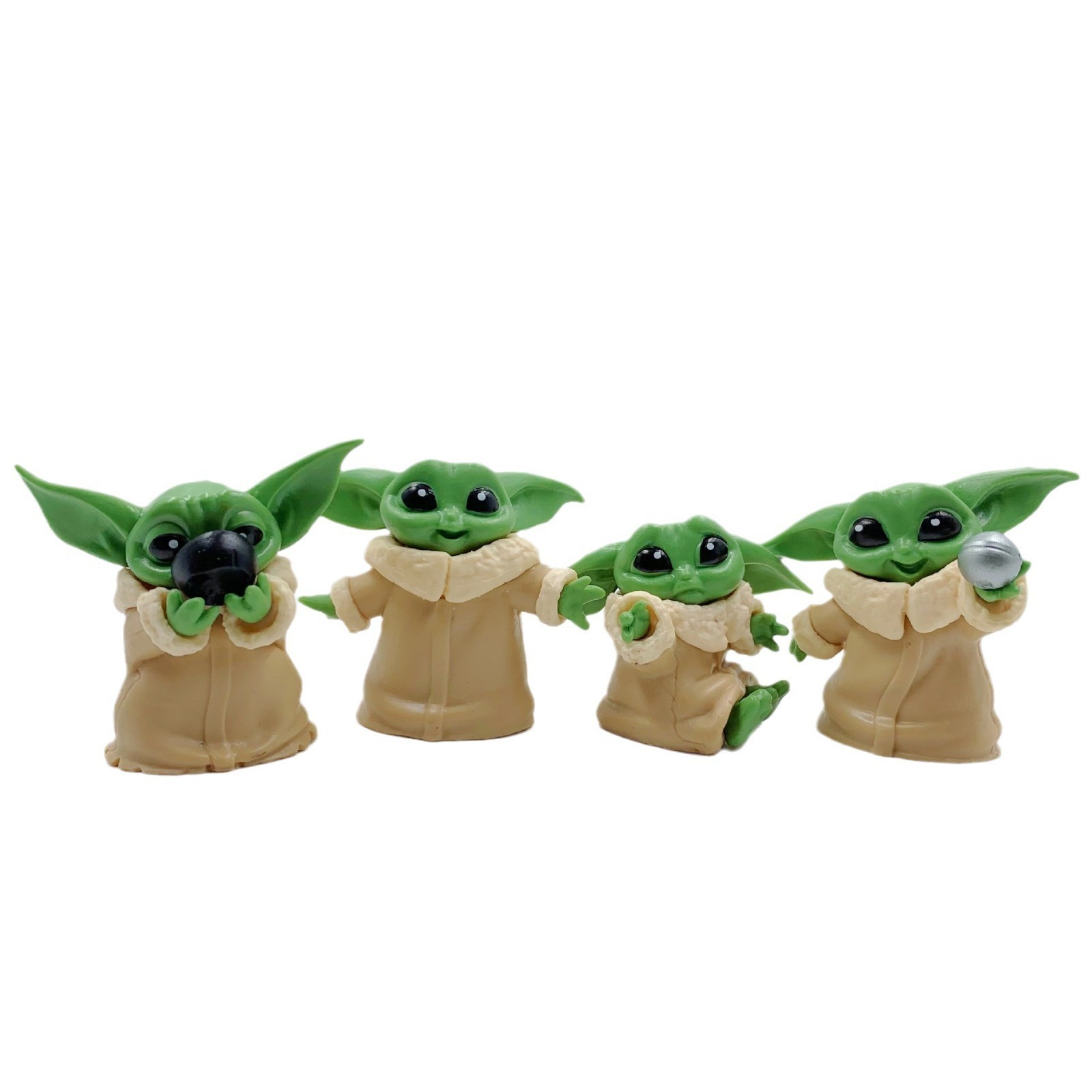 6PCS Star Wars 4-6cm ToyS Mast - Baby Yoda Products recension och pris