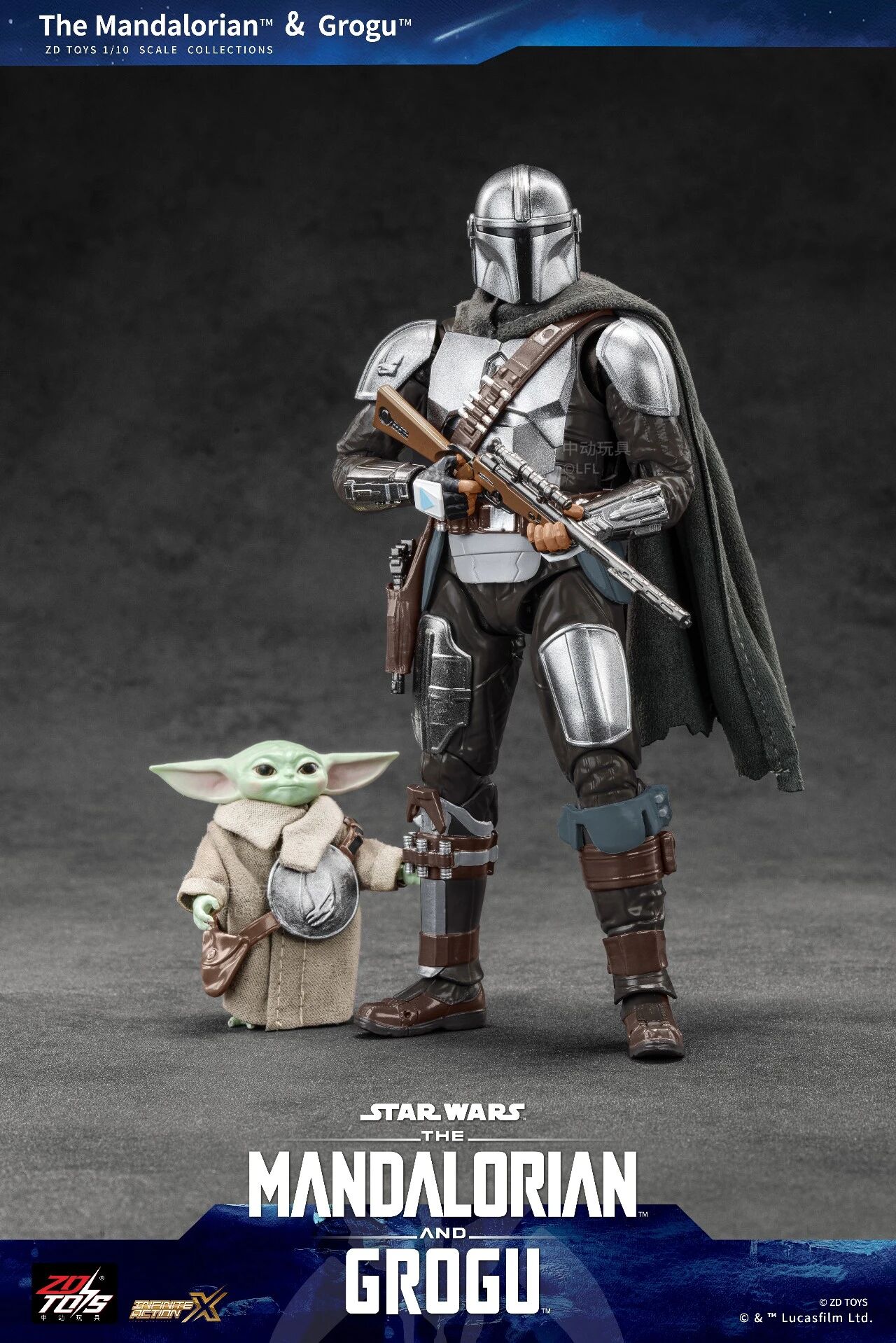 ZD Toys Star Wars Darth Vader  - Baby Yoda Products recension och pris