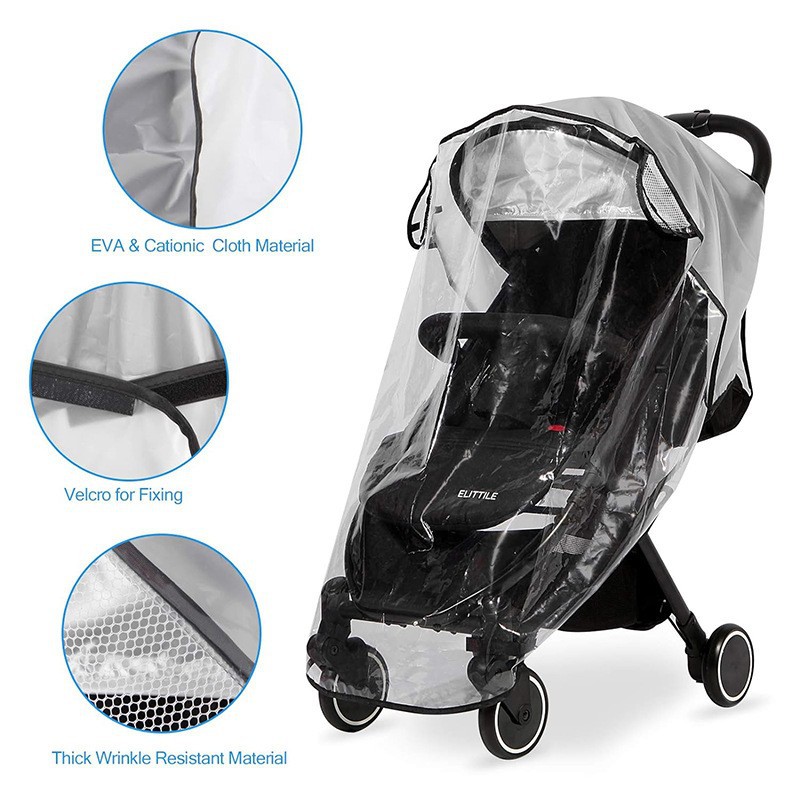 Universal Baby Stroller Rain C - Stroller Rain Cover recension och pris