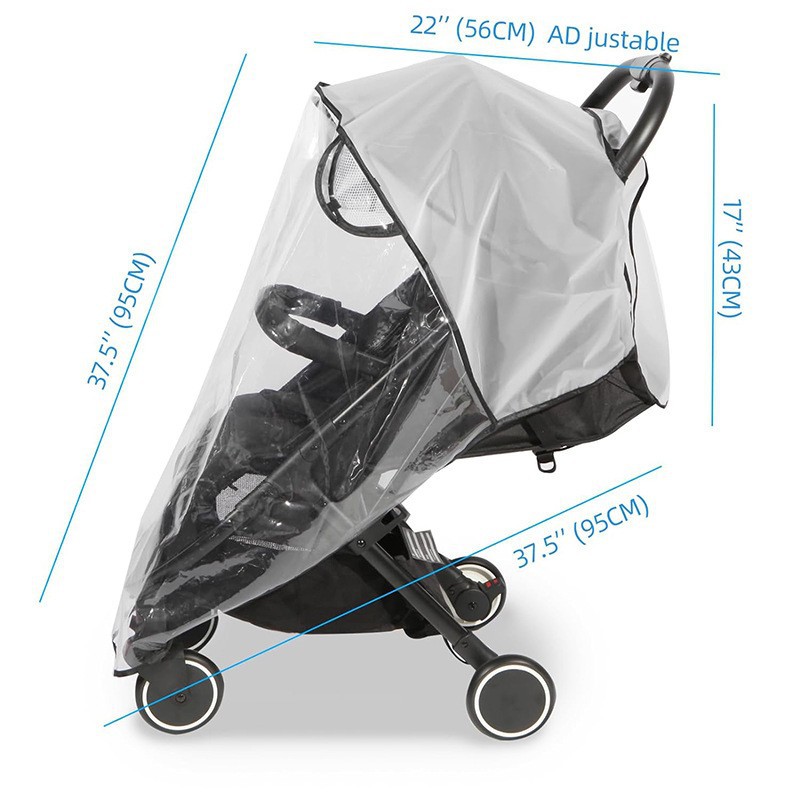 Universal Baby Stroller Rain C - Stroller Rain Cover recension och pris