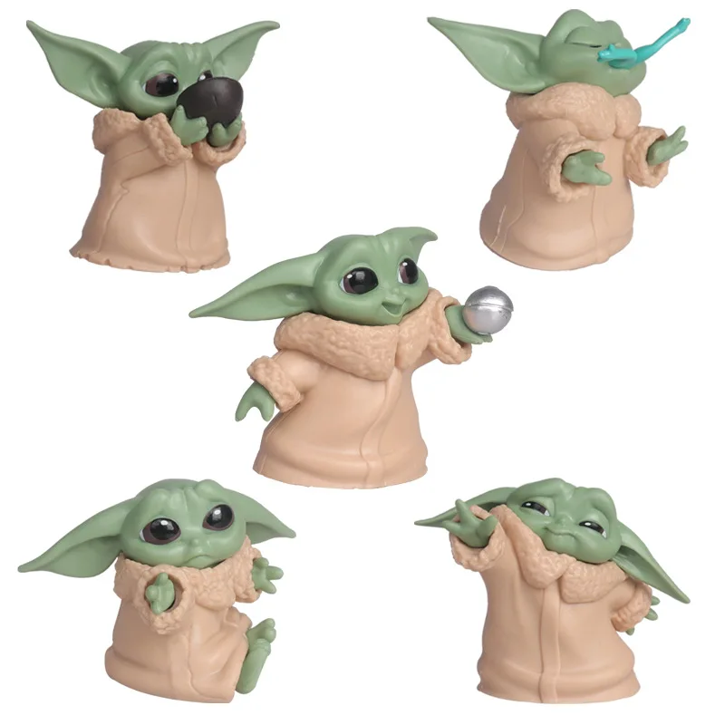 Bandai 5pcs Star Wars Toys Mas - Baby Yoda Products recension och pris